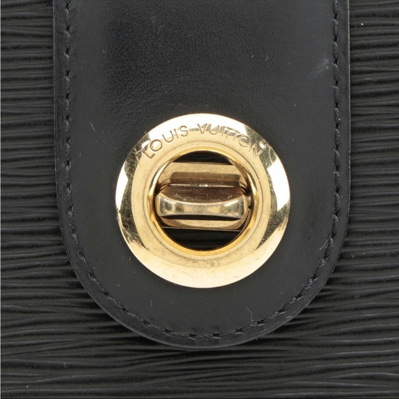 Louis Vuitton Cluny Bag in Black EPI Leather and Smooth Leather Trim - Picture 8 of 16